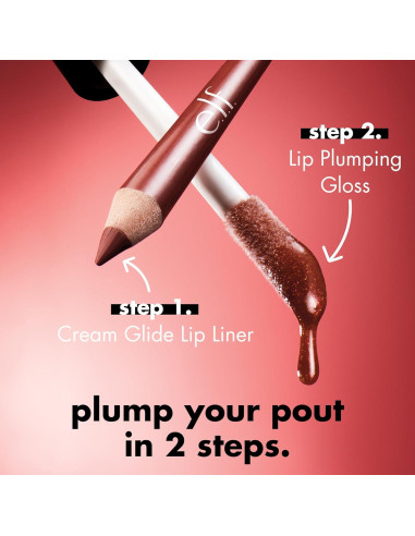 Brillo Aumentador de Labios e.l.f. Paloma Rosa 28.87 g