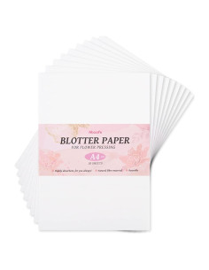 Papel Absorbente Aboofx para Prensado de Flores 20 Hojas A4