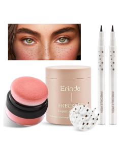 Kit de Maquillaje de Pecas y Rubor Erinde - Natural