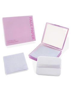 BOROLA Set de Hojas Absorbentes de Aceite 100 Hojas Púrpura