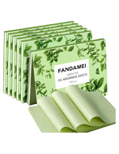 Hojas Absorbentes de Aceite FANDAMEI 600 PCS para Piel Grasa