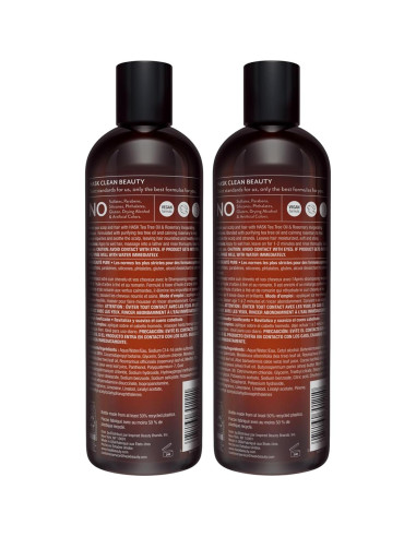 Champú y Acondicionador HASK Árbol de Té y Romero 226g