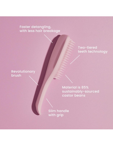Cepillo Desenredante Tangle Teezer a Base de Plantas 85% Sostenible