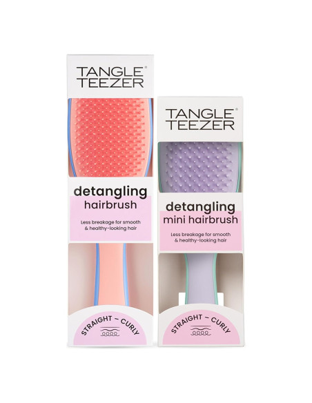 Duo de Cepillos Tangle Teezer Ultimate Detangler - Naranja Duo de Cepillos Tangle Teezer Ultimate Detangler - Naranja