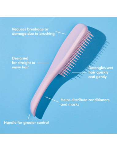 Cepillo Desenredante Tangle Teezer Duo Rosa y Negro