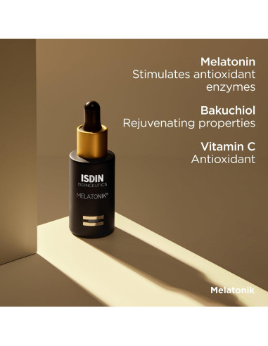 Suero Nocturno ISDIN Melatonik 3 en 1 Anti-Envejecimiento