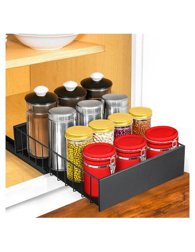 Organizador Extraíble LYNK PROFESSIONAL 35,56x25,10cm Negro