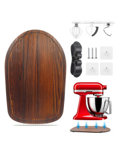 Alfombrilla deslizante KitchenAid 4.5-5 Qt con organizador