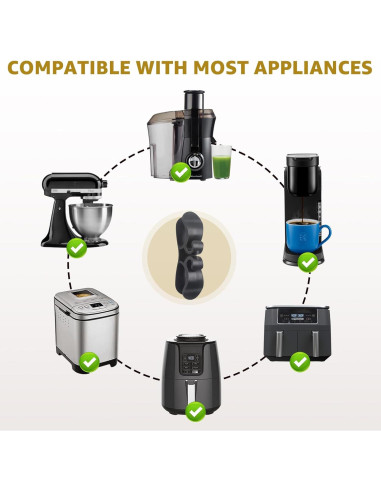 Alfombrilla deslizante KitchenAid 4.5-5 Qt con organizador