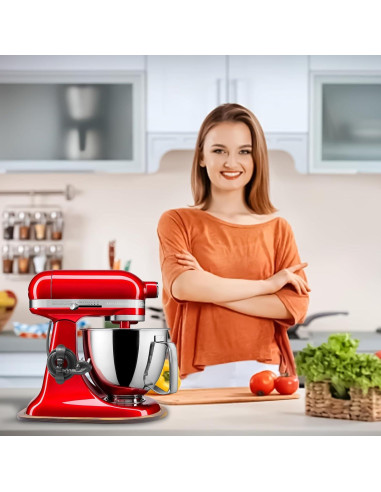 Alfombrilla deslizante KitchenAid 4.5-5 Qt con organizador