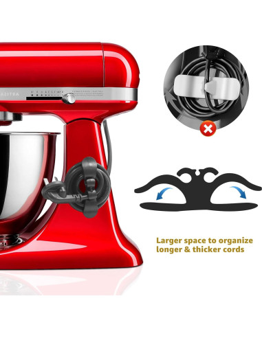Alfombrilla deslizante KitchenAid 4.5-5 Qt con organizador