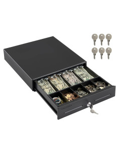 Cajón Registrador Electrónico Volcora 33x34x10 cm Negro