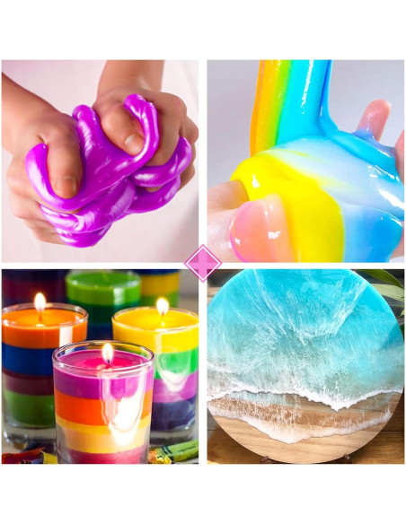 Set de 32 Polvos de Mica SigWong 5g - Pigmentos Naturales