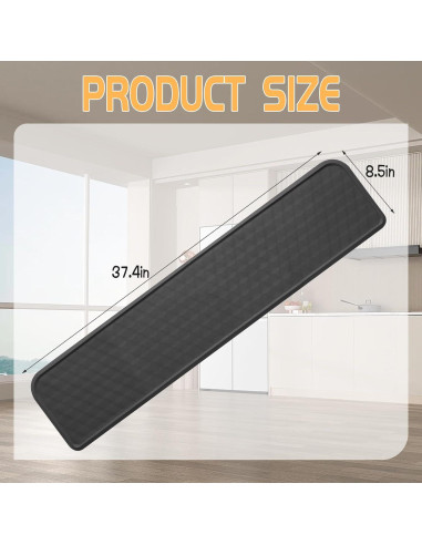 Tapete Antideslizante CIEOVO para Refrigerador 21.6x88.1cm