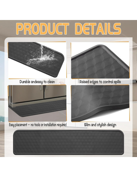 Tapete Antideslizante CIEOVO para Refrigerador 21.6x88.1cm