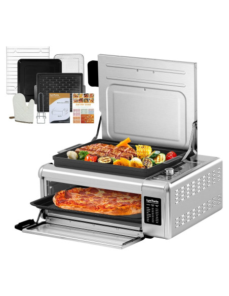 Freidora de aire 10 en 1 LynTorin Horno Digital 9 Funciones