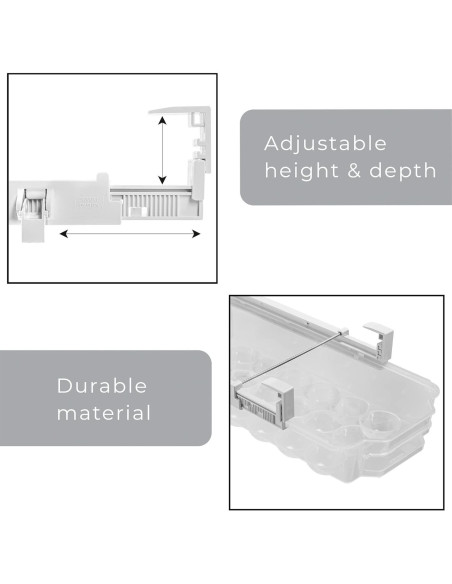 Cajón Deslizante para Huevos Smart Design - Juego de 2