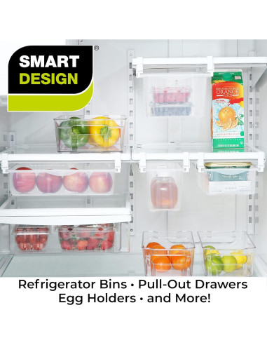 Cajón Deslizante para Huevos Smart Design - Juego de 2