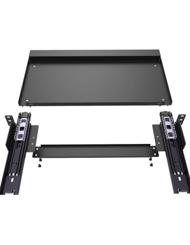 Bandeja para Teclado 1U Jingcheng 20,32 cm Deslizante Rack