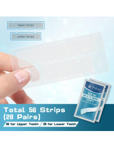 Tiras Blanqueadoras de Dientes Pdoo - 56 Unidades, Sin Sensibilidad 2