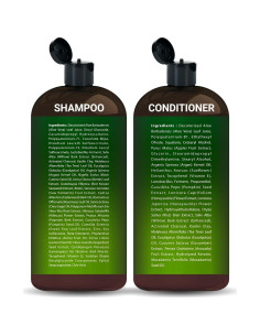 Juego de Champú y Acondicionador Luxor 473 ml - Aclarador y Hidratante 2