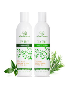 Champú y Acondicionador Orgánico Wild Naturals 226g - Anticaspa