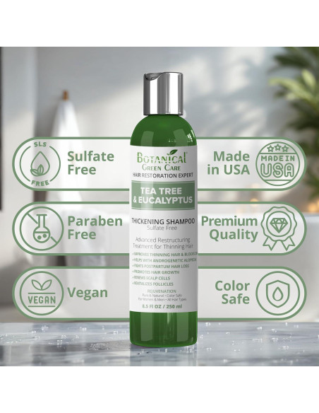 Champú Engrosante Árbol de Té y Eucalipto 250ml