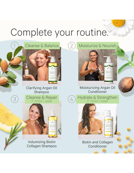 Champú Aclarador Tree to Tub 320g Menta para Cabello Graso