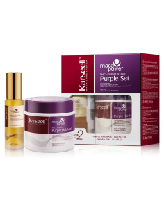 Mascarilla Capilar Karseell Morada 500ml Aceite de Argán