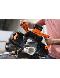 Sierra de Banda Portátil Inalámbrica WEN 20V Máx 5" Metal 2