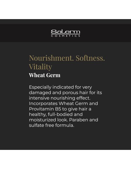 Mascarilla Capilar Nutritiva Salerm 190 g con Germen de Trigo