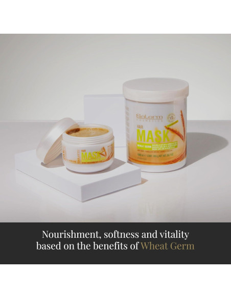 Mascarilla Capilar Nutritiva Salerm 190 g con Germen de Trigo