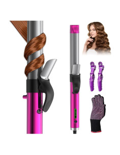 Plancha de Rizar Automática Rumyums 1.25" 221C 5 Temperaturas