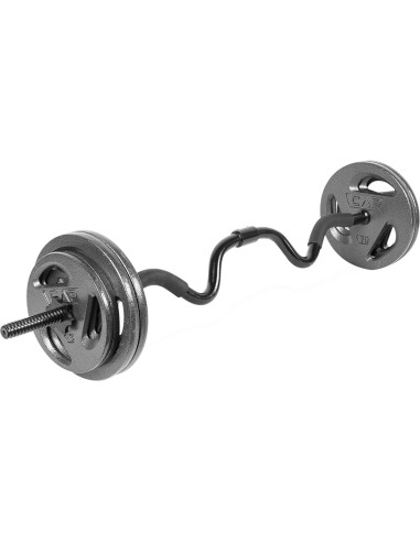 Barra Curl Super CAP Barbell RB-48T2B 90.72 kg Negro