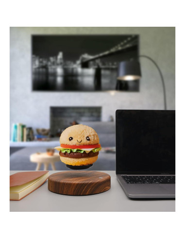 Lámpara Flotante Funtastech LED con Levitación Magnética 15x15cm