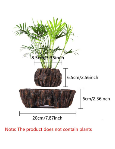 Maceta Flotante Magnética WLDOCA 300g Bonsai Decorativa