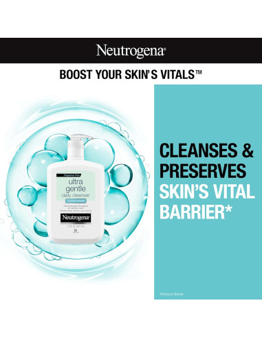 Limpiador Facial Espumoso Neutrogena 355 ml Piel Sensible