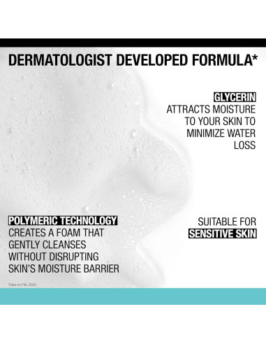 Limpiador Facial Espumoso Neutrogena 355 ml Piel Sensible