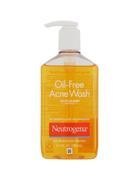 Limpiador Facial Sin Aceite Neutrogena 269 ml Acné Limpiador Facial Sin Aceite Neutrogena 269 ml Acné