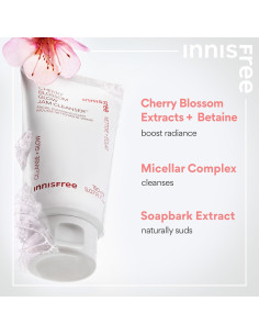 Limpiador Facial en Gel Innisfree Flor de Cerezo 150g 2