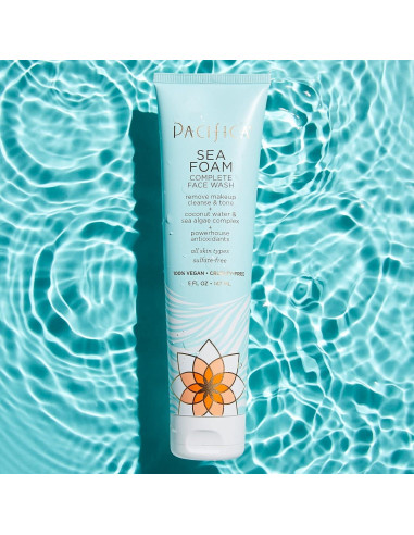 Limpiador Facial Espumoso Pacifica 295 ml Vegano 2 Piezas
