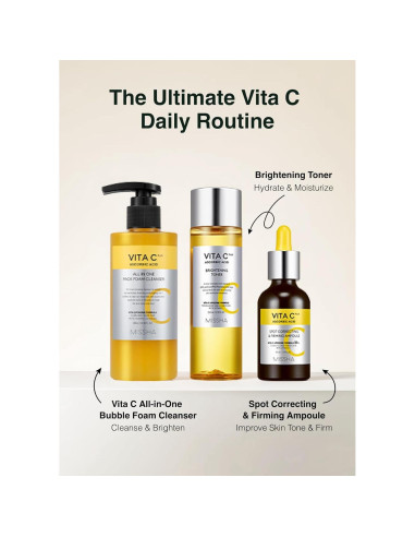 Limpiador Facial Espuma Todo-en-Uno MISSHA Vita C 200ml