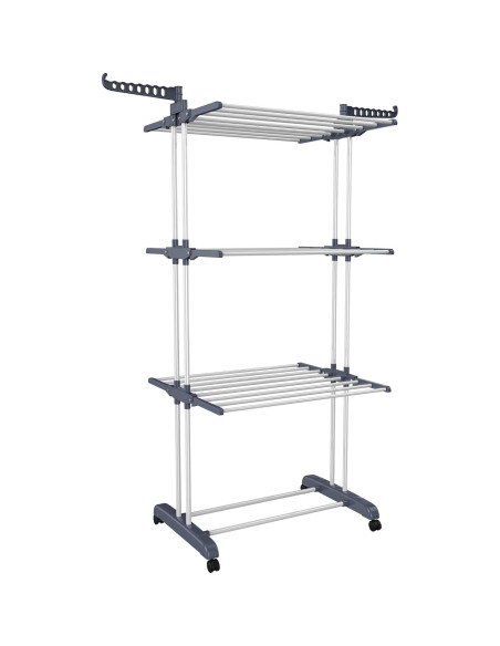 Estante Plegable para Secar Ropa HOMIDEC 4 Niveles 171 cm