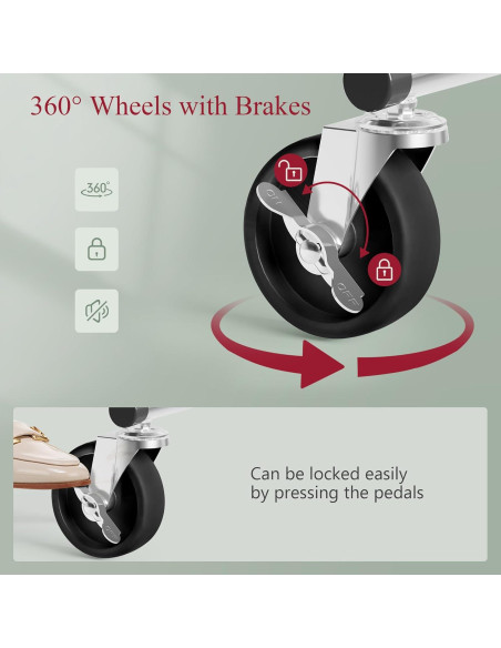 Perchero Plegable Tajsoon Cromo Extensible 250 lbs