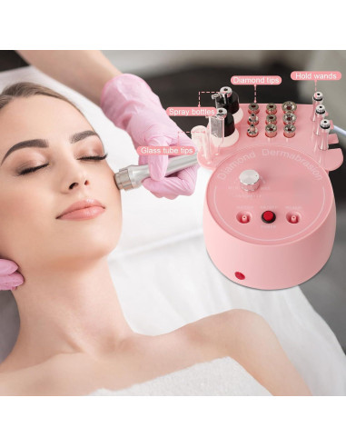 Máquina de Microdermoabrasión Mcwdoit 3 en 1 Cuidado Facial