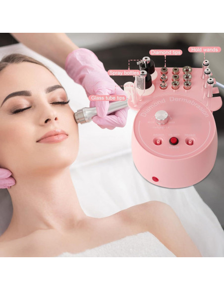 Máquina de Microdermoabrasión Mcwdoit 3 en 1 Cuidado Facial
