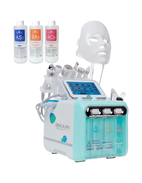 Máquina Facial de Hidrógeno y Oxígeno BRÚN 7 en 1