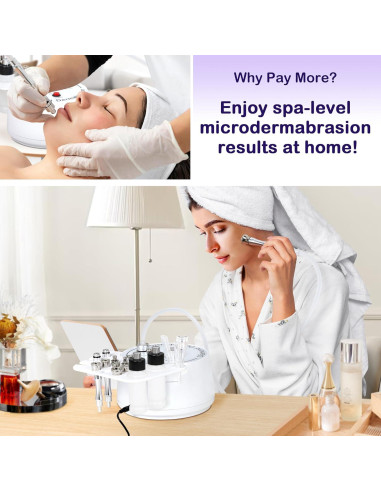 Máquina de Microdermoabrasión Kendal 3 en 1 Facial