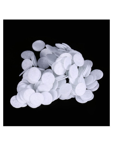 500 Filtros de Algodón para Microdermoabrasión AEGYPIUS 10mm