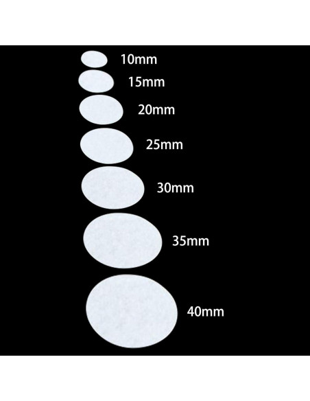 500 Filtros de Algodón para Microdermoabrasión AEGYPIUS 10mm